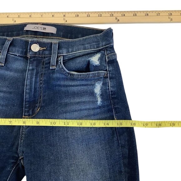 Joe's Skinny Jeans Womens Size 26 Blue Denim Mid-Rise Stretch - Picture 5 of 10